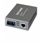 TP-LINK MC100CM - Fibre media converter - 100Mb LAN - 10Base-T, 100Base-FX, 100Base-TX - RJ-45 / SC multi-mode - up to 2 km - 1310 nm MC100CM