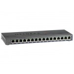Netgear Plus GS116Ev2 - Switch - Managed - 16 x 10/100/1000 - desktop, wall-mountable GS116E-200UKS