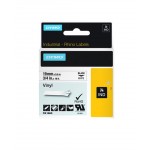 Dymo IND - Vinyl - black on white - Roll (1.9 cm x 5.5 m) 1 roll(s) labels - for Rhino 4200, 4200 Kit, 5200, 5200 Hard Case Kit; RhinoPRO 6000 18445