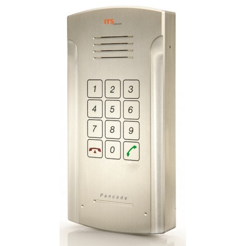 Pancode IP Door Entry System VOIP - Full Key Pad - Aluminium