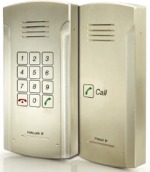 Pantel IP Door Entry System (VOIP) - Single Call Button - Aluminium