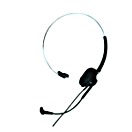 Agent 100 N/C Monaural Headset and Quick Disconnect Bottom Cord