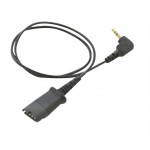 POLY Headset adapter - mini jack male to Quick Disconnect male 85Q43AA