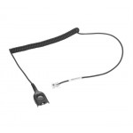 EPOS CSTD 17 - Headset cable - EasyDisconnect to RJ-9 male - coiled 1000837
