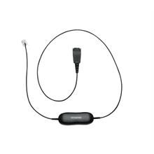 GN1216 - Headset cable - Quick Disconnect plug to RJ-9 male - 80 cm - for Avaya one-X Deskphone Edition 96XX; Jabra GN 2000, GN2000; BIZ 2400, 2400 3in1, GN2000 88001-03