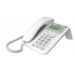 BT Decor 2200 - Corded Phone With Caller Id/Call Waiting - White 61127