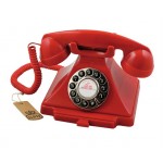 Protelx GPO Carrington Traditional Push Button Telephone - Red GPO CARRINGTON