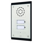 2N IP Uni - 2 Buttons - IP Intercom Station - Wired - 10/100 Ethernet 9153102