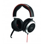 Jabra Evolve 80 MS Stereo - Headset - Full Size - Wired - Active Noise Cancelling - 3.5 Mm Jack 7899-823-109