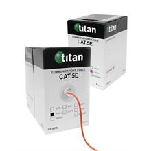 Titan CAT5E Cable Orange Low Smoke 305M LOW SMOKE ORANGE