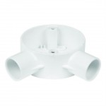 Titan 20MM 2 Way Angle Box White CJB202WA