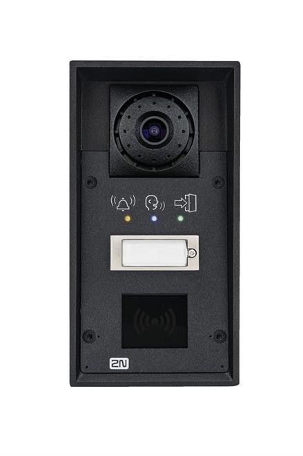 2N IP Force 1 Button & Camera & Pictograms & Reader & 10 W Loudspeaker - Video intercom system - wired (LAN 10/100) - 1 camera(s) 9151101CRPW