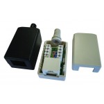 Titan Inline RJ45 Socket UTP CAT6 Black SILBK