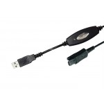Titan Headset Bottom Cord QD To USB For VoIP H105BCUSB