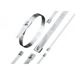 Titan Stainless Steel Cable Tie 200X4.6 100PK HAY-SS200