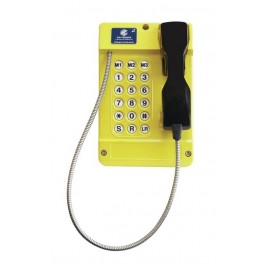 GAI-Tronics Commander Analogue - Corded Phone - Yellow 620-A221422122E