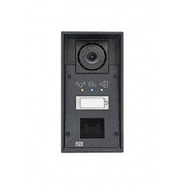 2N IP Force 1 Button, Pictograms, Reader, 10 W Loudspeaker - IP intercom station - wired - 10/100 Ethernet 9151101RPW