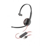 POLY Blackwire C3210 - 3200 Series - headset - on-ear - wired - USB-A 8X214A6