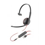 POLY Blackwire C3215 - 3200 Series - Headset - On-Ear - Wired - USB, 3.5 Mm Jack 80S06A6