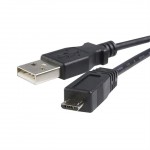 STARTECH .com 2m Micro USB Cable A to Micro B Micro USB Cable - USB cable - USB (M) to Micro-USB Type B (M) - USB 2.0 - 2 m - black UUSBHAUB2M