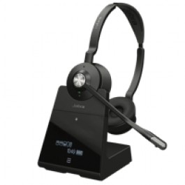Jabra Engage 75 Stereo - Headset - On-Ear - DECT / Bluetooth - Wireless - NFC - Certified For Skype For Business 9559-583-111