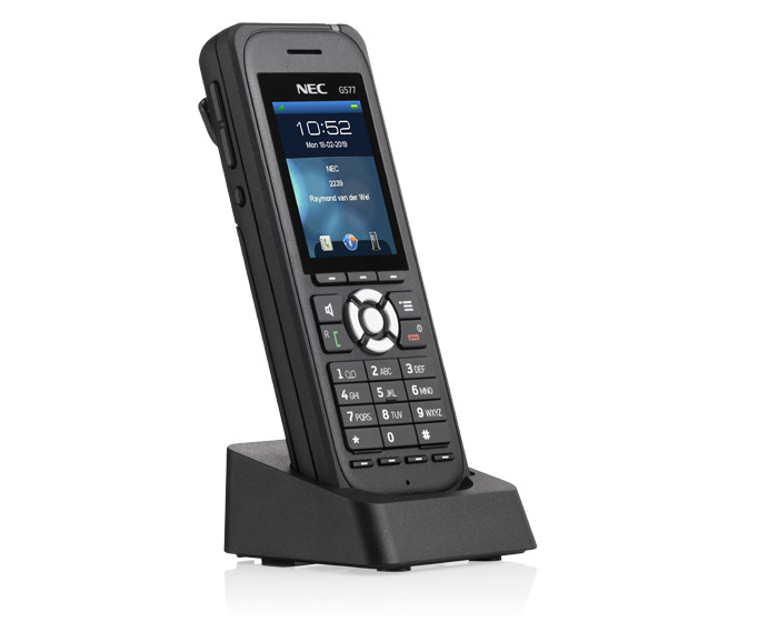 NEC G277 - Cordless Extension Handset With Caller ID - DECT - Black EU917116