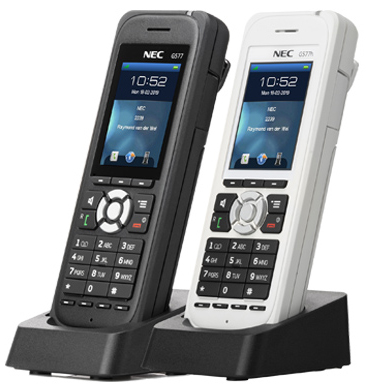 NEC G577 - Cordless Extension Handset - With Bluetooth Interface With Caller ID - DECT - Black EU917117