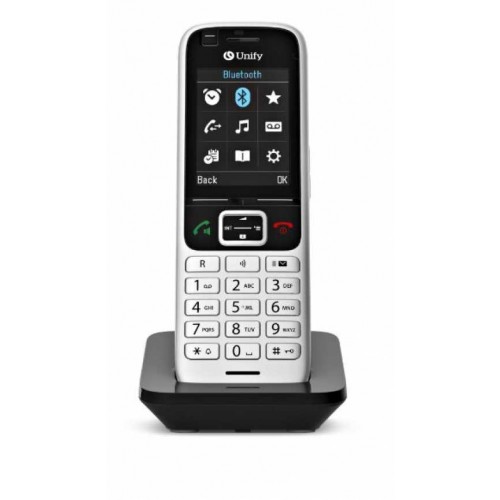 Atos Unify S6 - Cordless extension handset - with Bluetooth interface - DECT - silver 50009191